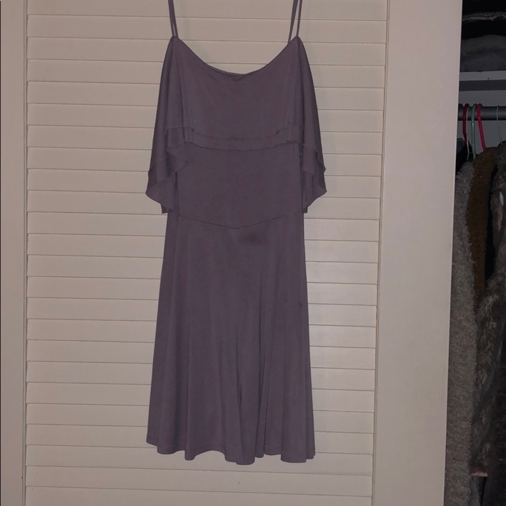 Lavender Flowy Romper